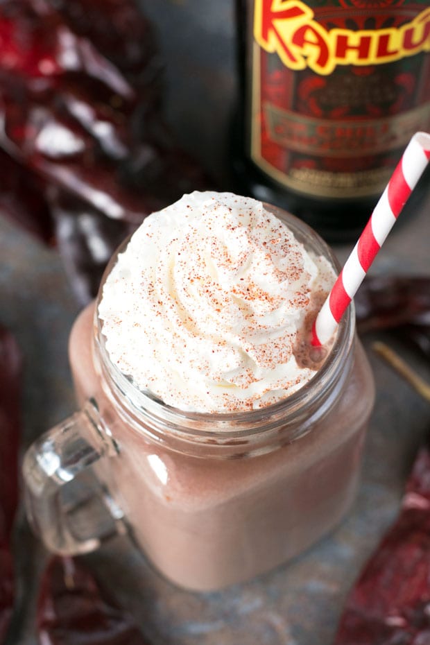 Boozy Chili Hot Chocolate | cakenknife.com