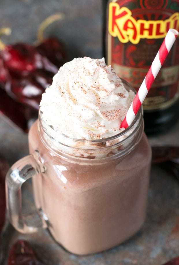 Boozy Chili Hot Chocolate | cakenknife.com