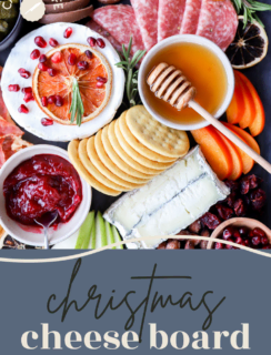 Christmas cheese board pin photo