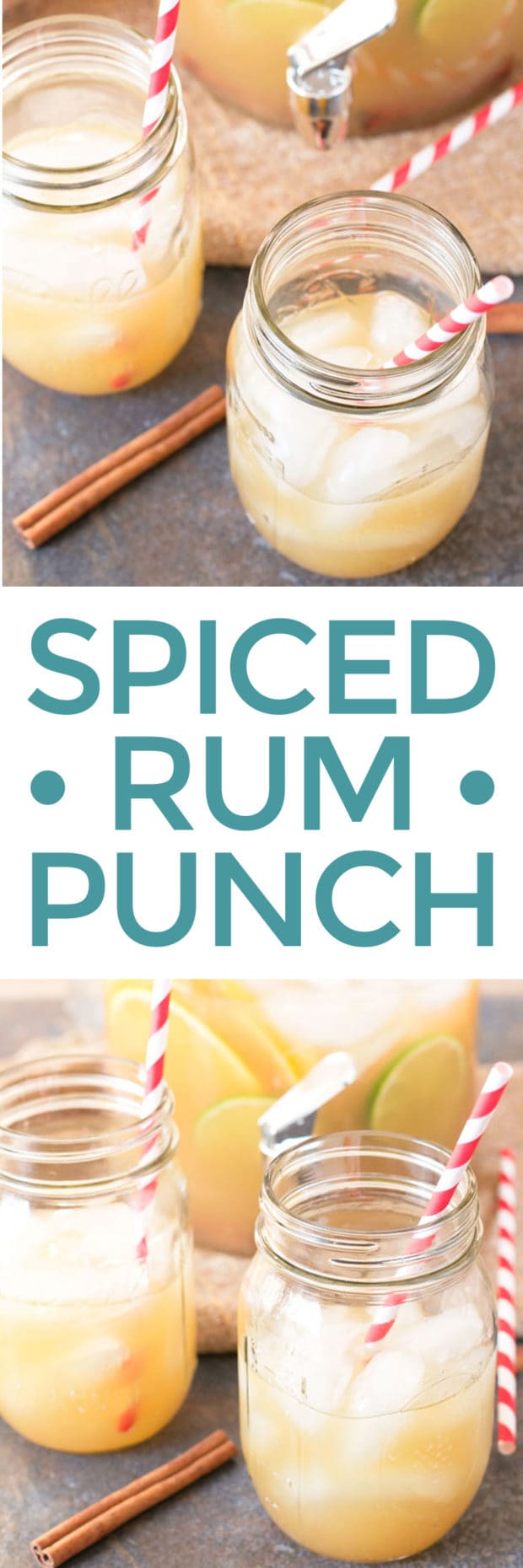 Spiced Rum Punch Cake 'n Knife