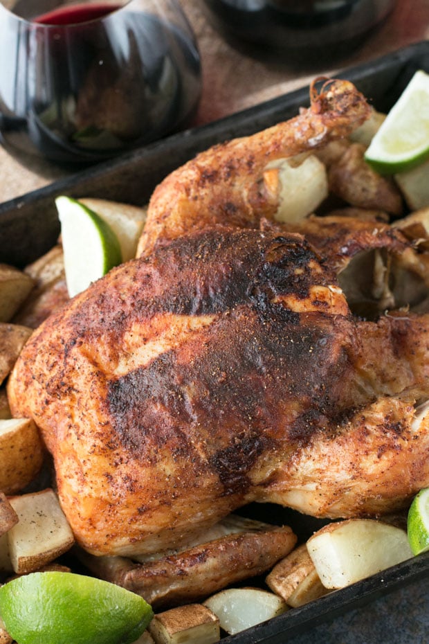 Berbere Roasted Chicken | cakenknife.com