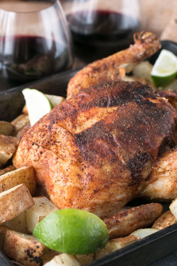 Berbere Roasted Chicken | cakenknife.com