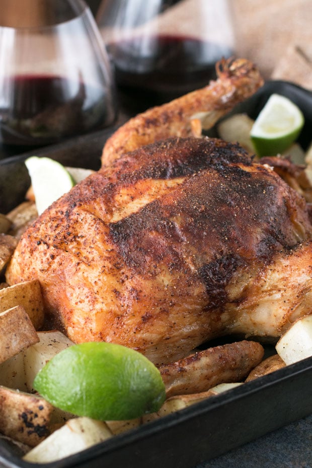 Berbere Roasted Chicken | cakenknife.com