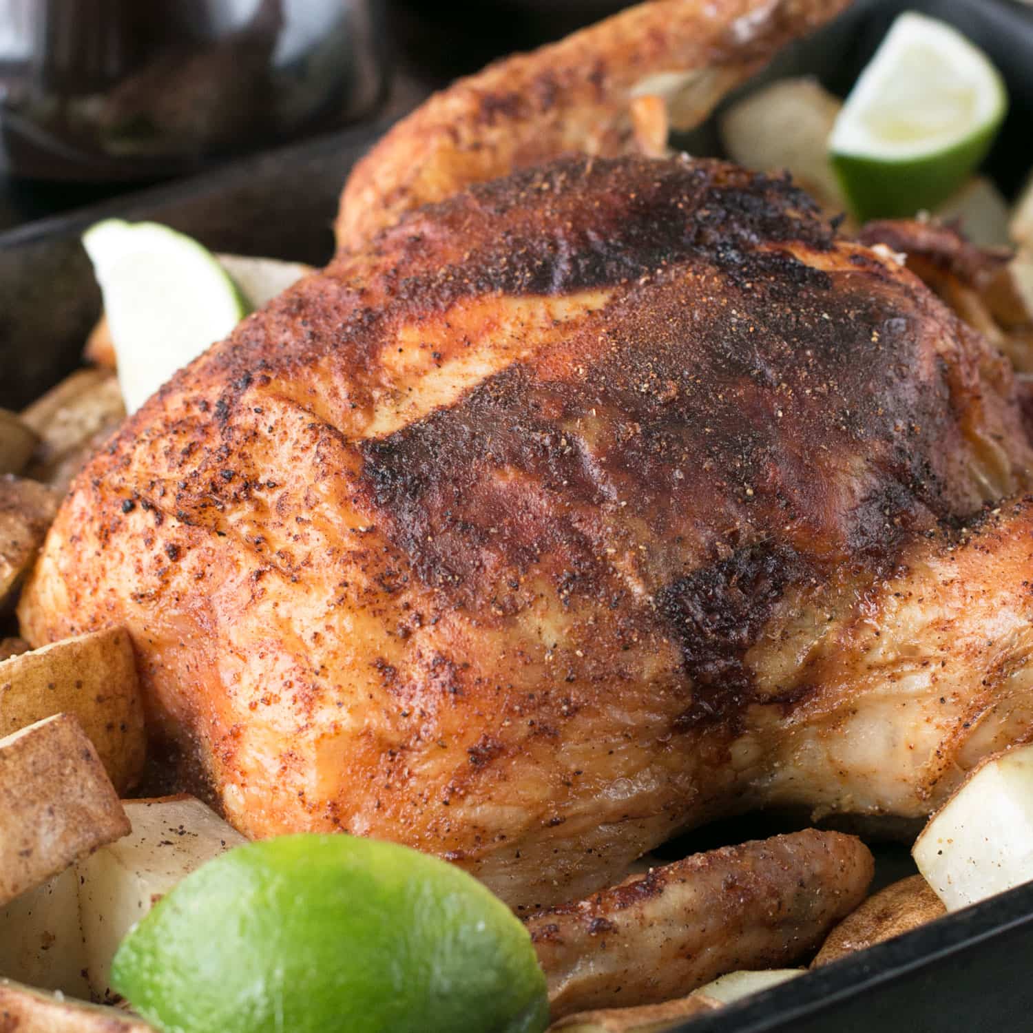 Berbere Roasted Chicken | cakenknife.com