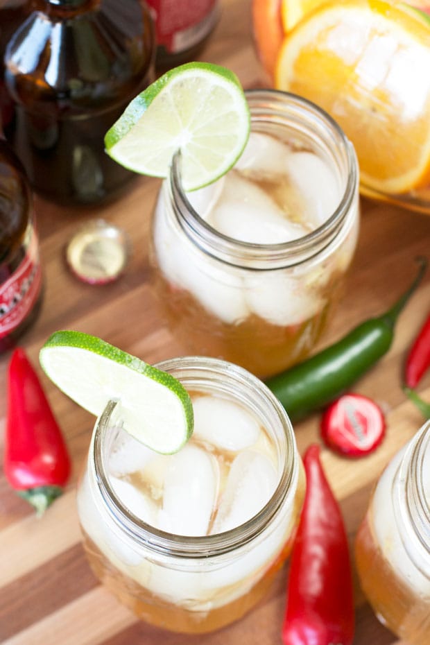 Chile Beer Sangria | cakenknife.com