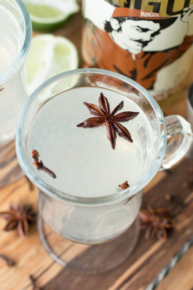 Hot Hazelnut Rum Cocktail | cakenknife.com