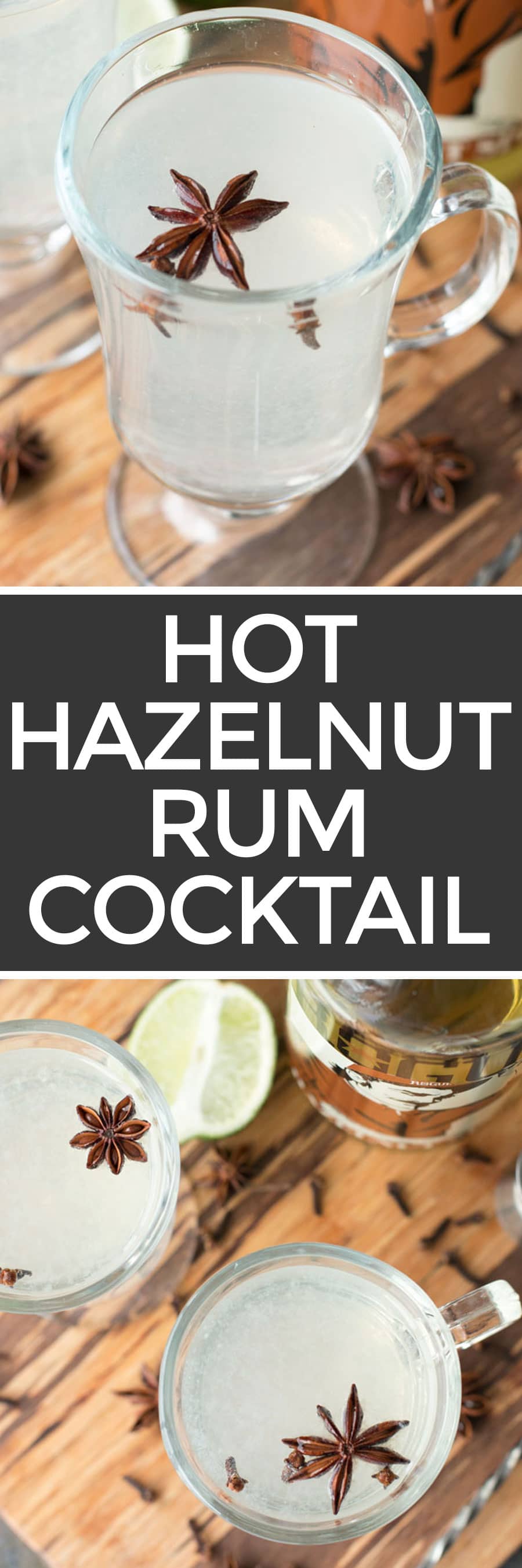 Hot Hazelnut Rum Cocktail | cakenknife.com