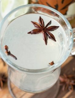 Hot Hazelnut Rum Cocktail | cakenknife.com