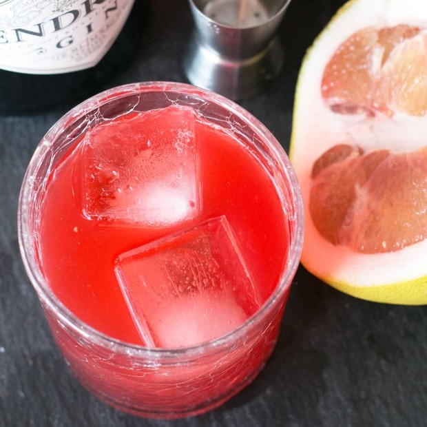 Pomelo Grapefruit Negroni | cakenknife.com