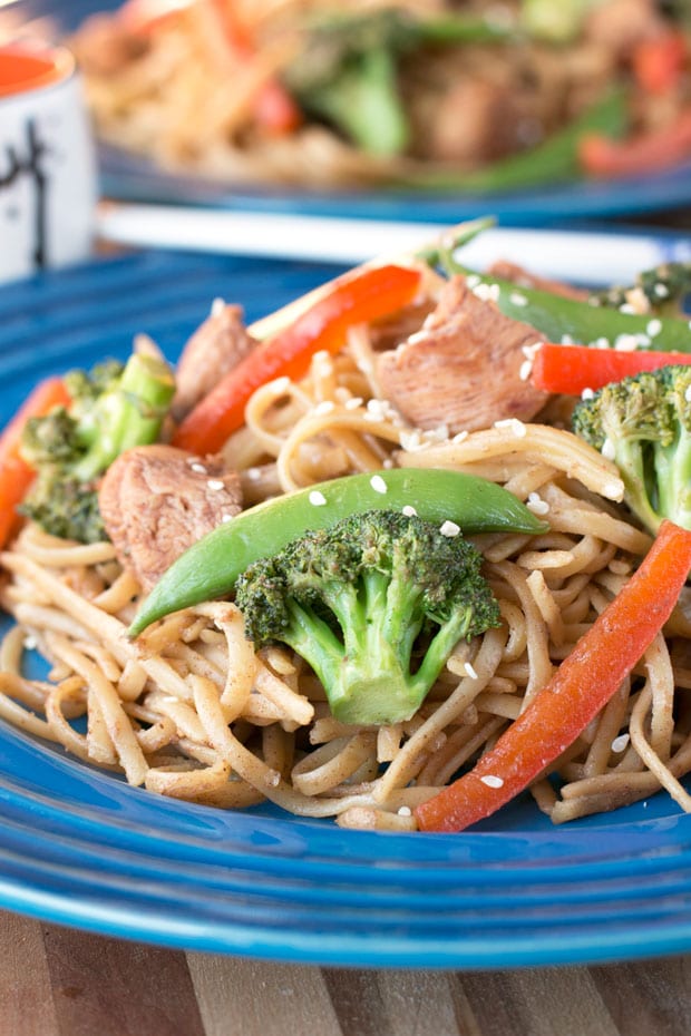 Stir Fry Pasta | cakenknife.com