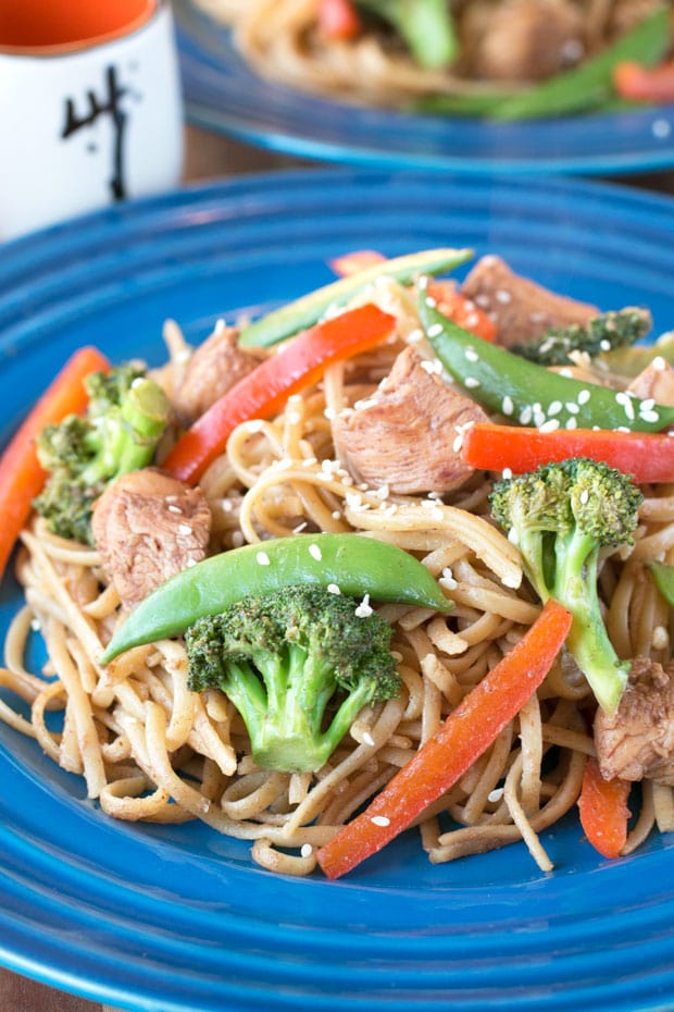 Stir Fry Pasta | cakenknife.com