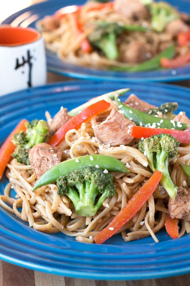 Stir Fry Pasta | cakenknife.com