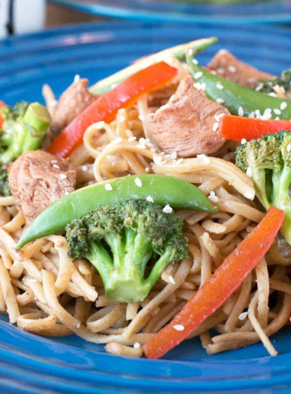 Stir Fry Pasta | cakenknife.com