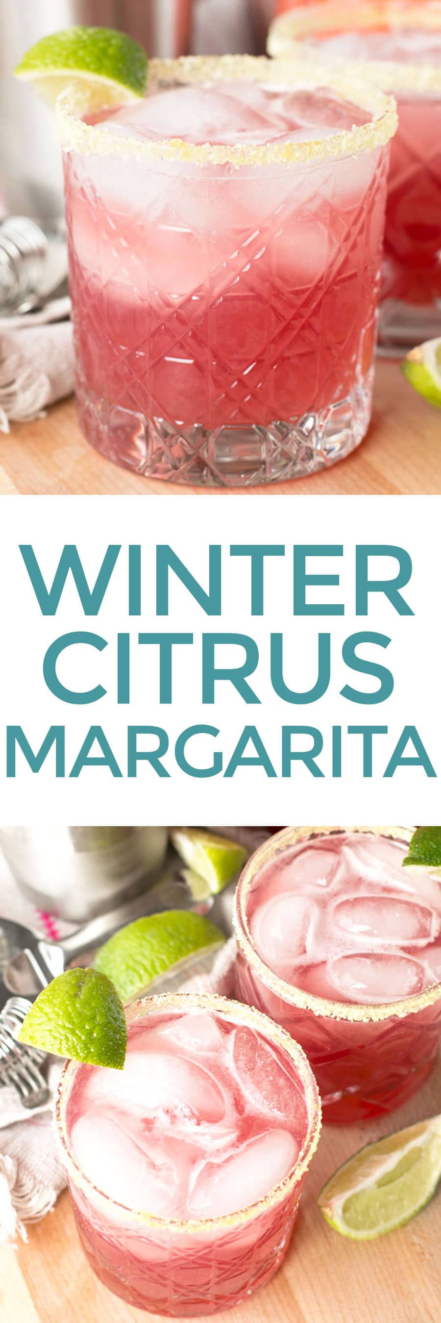 Winter Citrus Margarita | cakenknife.com