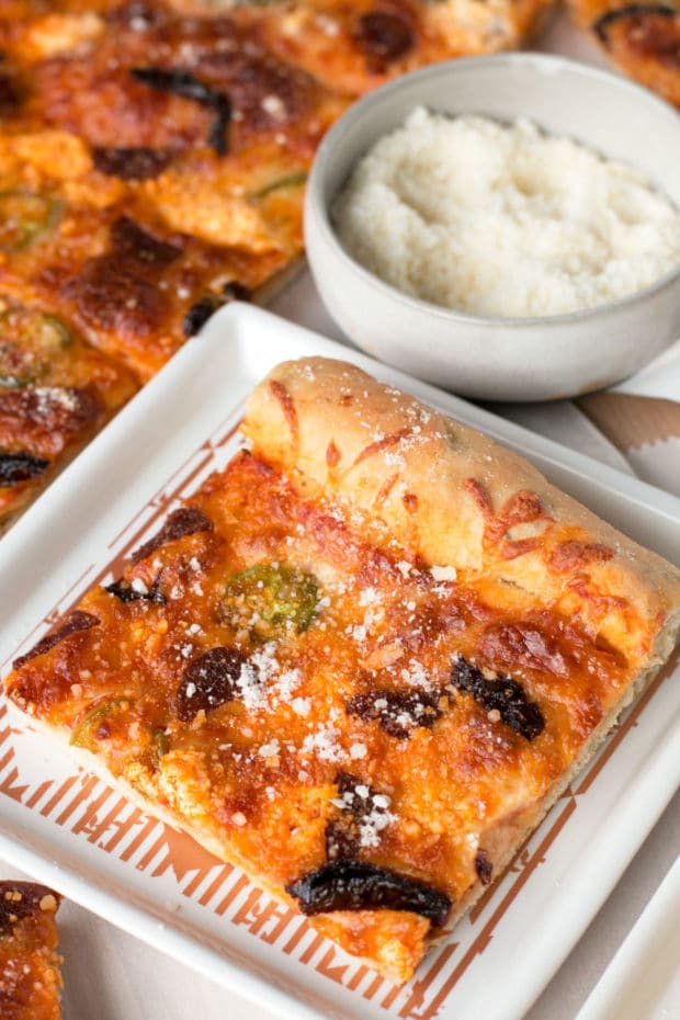 Chorizo, Jalapeno & Sun-Dried Tomato Pizza | cakenknife.com