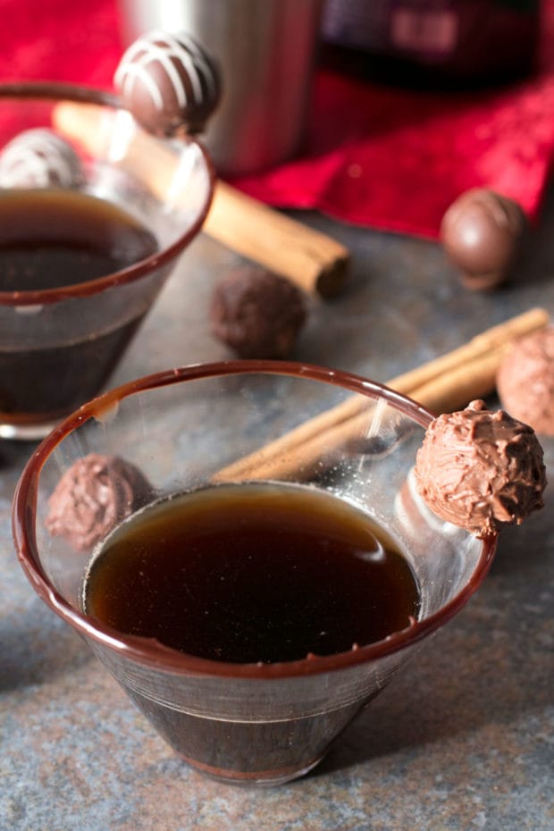 Spiced Truffle Martini | cakenknife.com