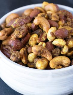 Curried Nut Mix | cakenknife.com #snack #trailmix #recipe