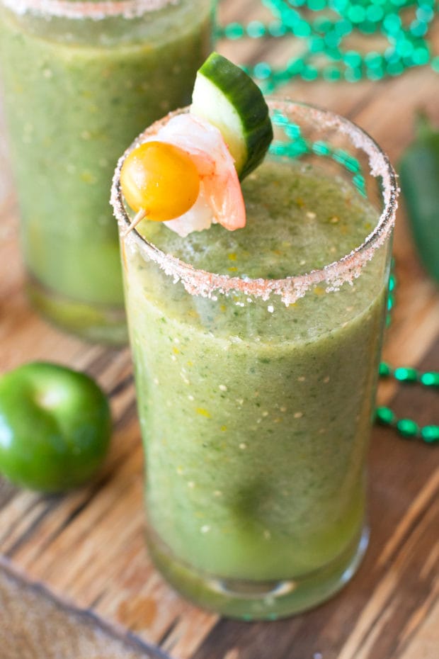 Green Bloody Mary (Tomatillo Bloody Mary Mix)