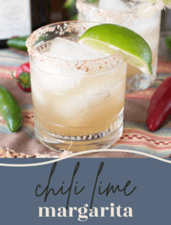 Chili Lime Margarita Pinterest Image