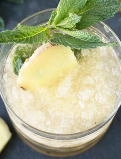 Sparkling Ginger Mint Julep | cakenknife.com #cocktail #Derby #mint