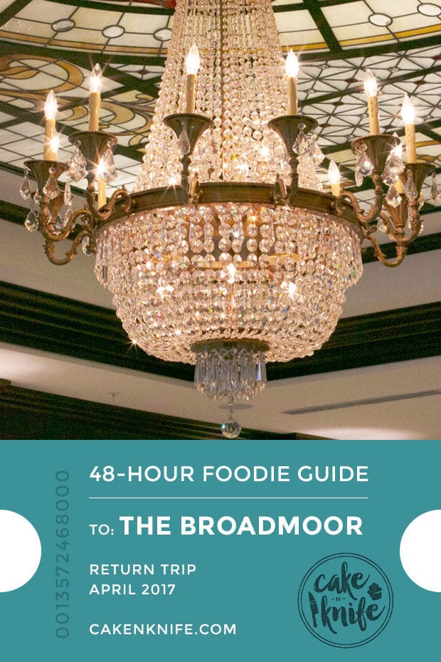 48 Hour Foodie Guide: The Broadmoor | cakenknife.com #travel #adventure #wanderlust