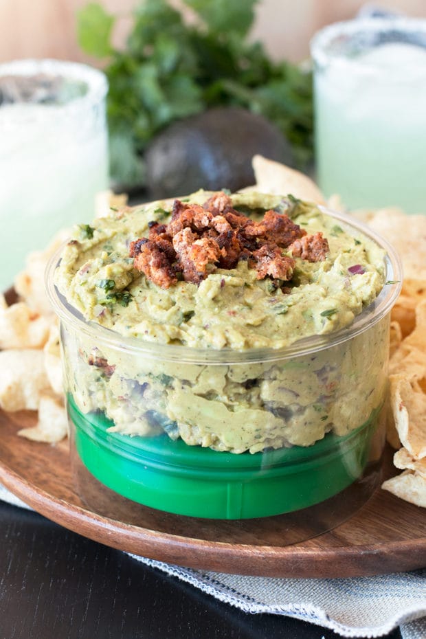 Chipotle Chorizo Guacamole | cakenknife.com