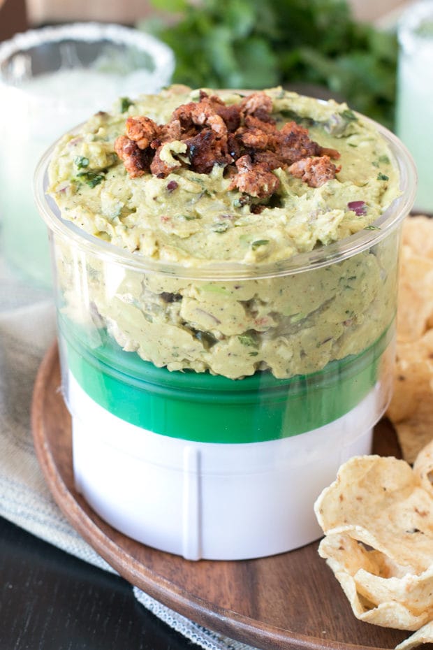 Chipotle Chorizo Guacamole | cakenknife.com