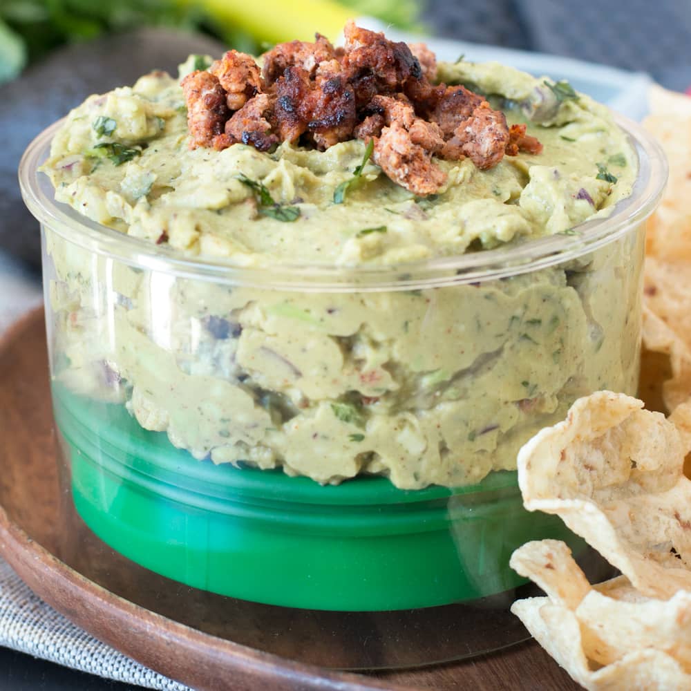 Chipotle Chorizo Guacamole | cakenknife.com