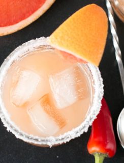 Chili Salty Dog | cakenknife.com #cocktail #vodka