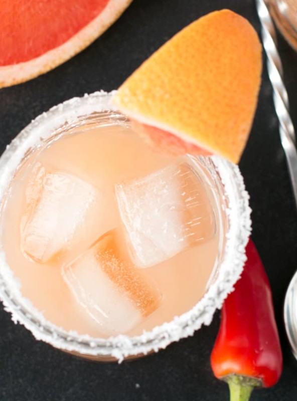 Chili Salty Dog | cakenknife.com #cocktail #vodka