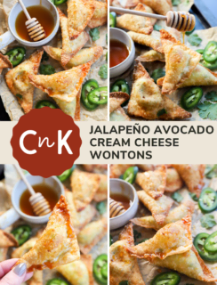 Jalapeño Avocado Cream Cheese Wontons Pinterest Picture
