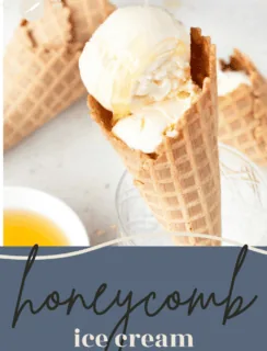 Honeycomb Ice Cream Pinterest Photo