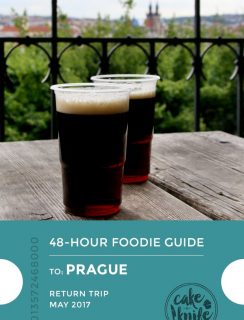 48 Hour Foodie Guide to Prague | cakenknife.com #travel #travelguide #Prague