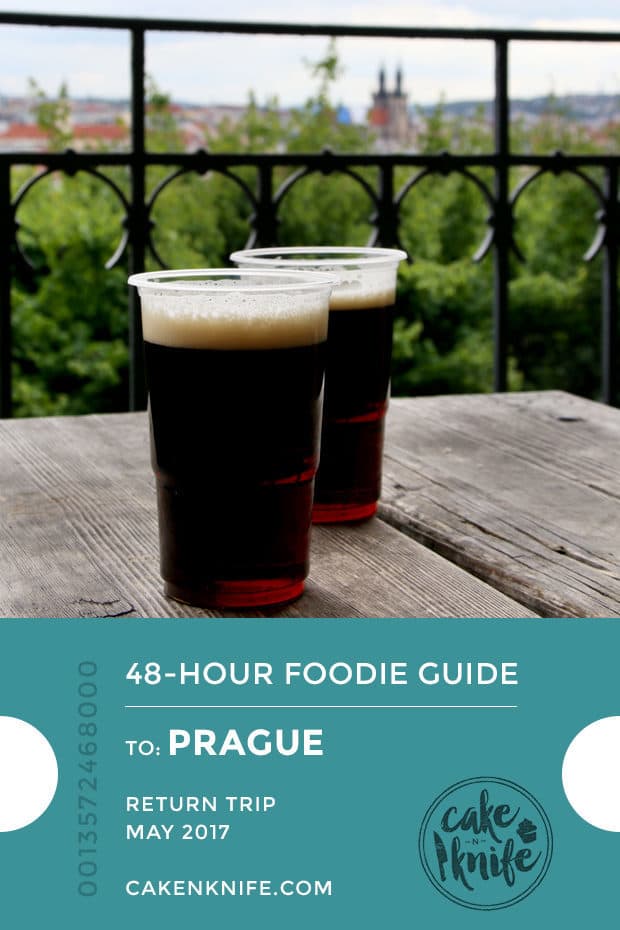 48 Hour Foodie Guide to Prague | cakenknife.com #travel #travelguide #Prague