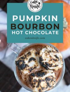 Pumpkin Bourbon Hot Chocolate Recipe Pinterest Picture