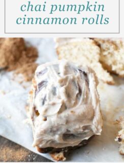 Chai Pumpkin Spice Cinnamon Rolls Pinterest Recipe