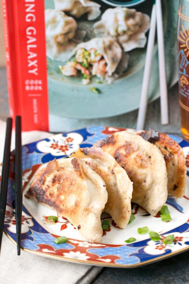 Spicy Beef Dumplings + cookbook review of The Dumpling Galaxy Cookbook | cakenknife.com #dumplings #recipe #asian