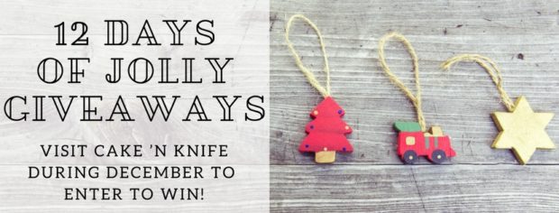12 Days of Jolly Giveaways on Cake 'n Knife! | cakenknife.com #christmas #giveaway #sponsored