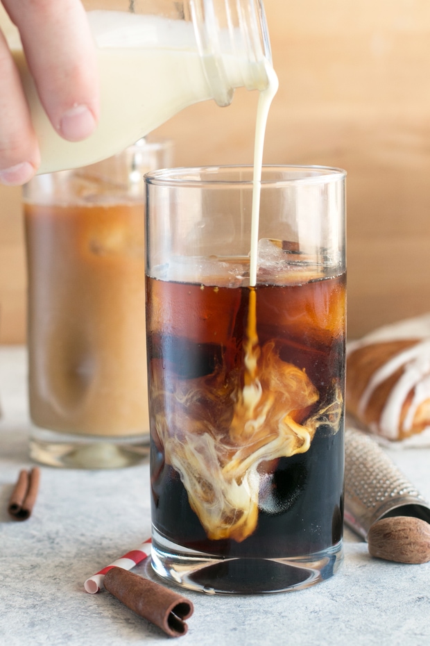 BourbonEggnogColdBrewCocktailImage5 Cake 'n Knife