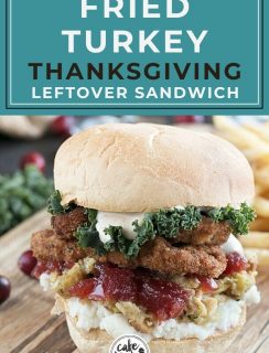 Fried Turkey Thanksgiving Leftover Sandwich Pinterest Picture
