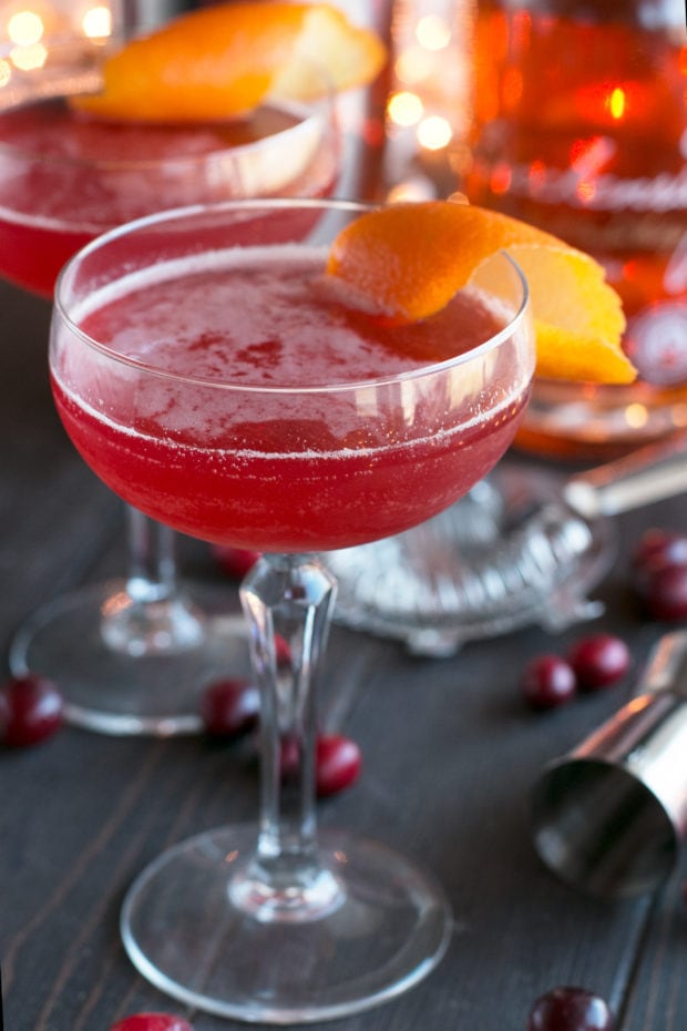 Cranberry Boulevardier | cakenknife.com