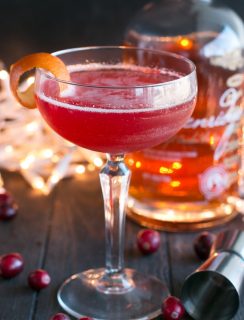 Cranberry Boulevardier | cakenknife.com