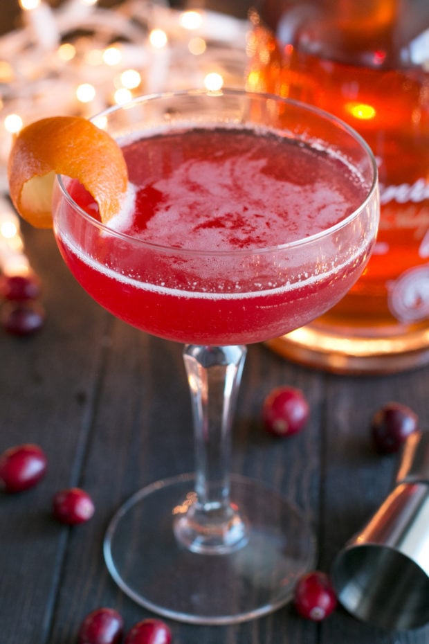 Cranberry Boulevardier | cakenknife.com