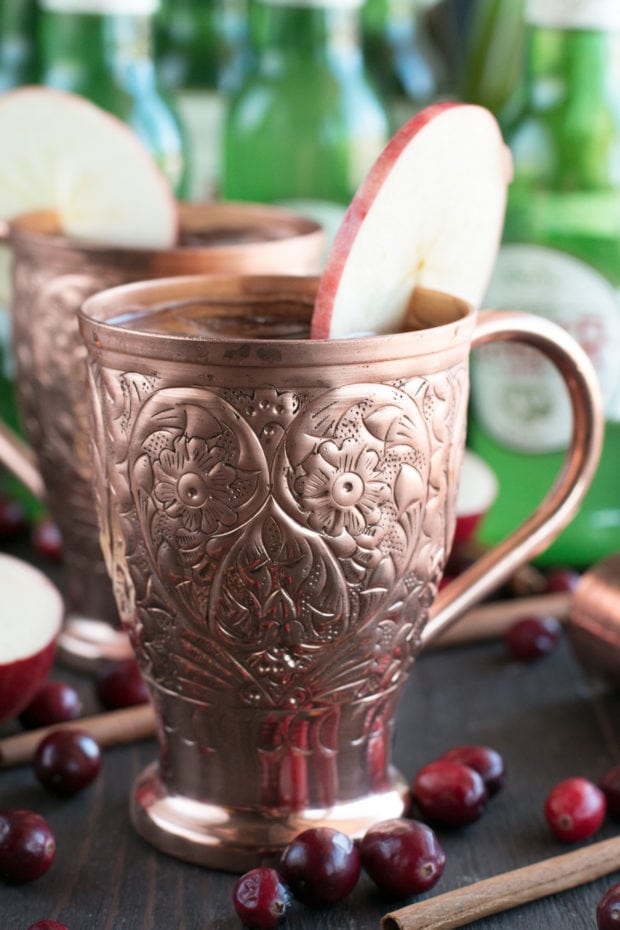 Cranberry Cider Irish Mule