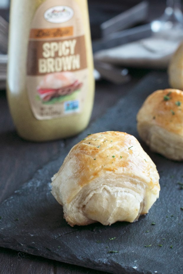 Mini Beef Wellingtons | cakenknife.com #beef #appetizer #sprouts #ad