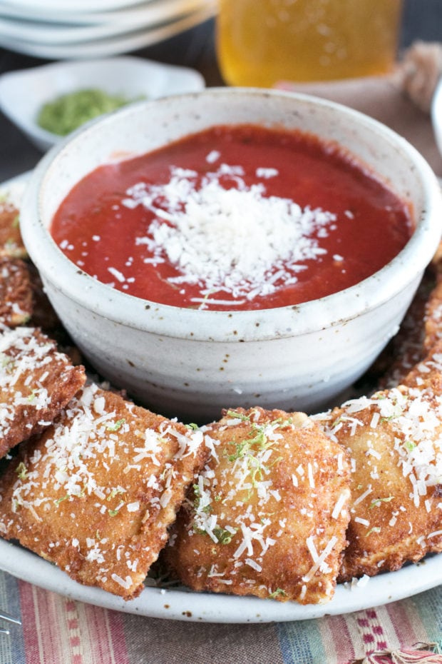 Berbere Fried Ravioli