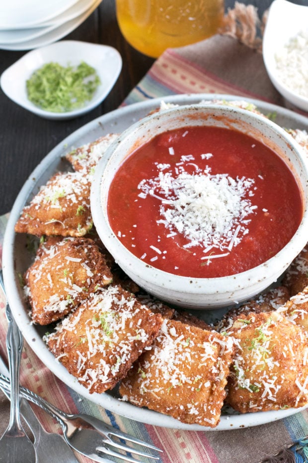 Berbere Fried Ravioli