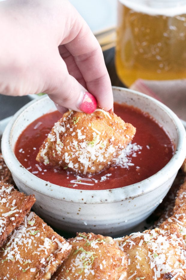 Berbere Fried Ravioli