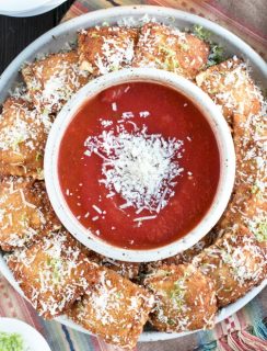 Berbere Fried Ravioli