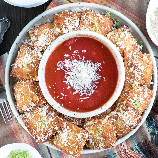 Berbere Fried Ravioli